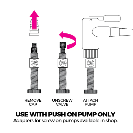 Hi Flow No Clog V2 Tubeless Ventil Paar