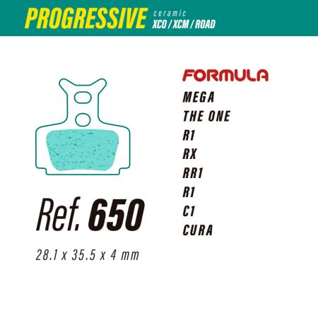 Progressive Ref. 650 Formula Bremsbeläge