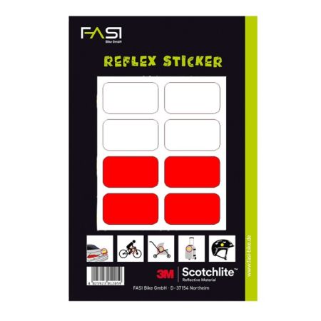 Viereck Reflex-Sticker