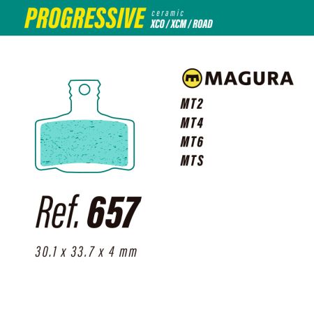 Progressive Ref. 657 Magura Bremsbeläge