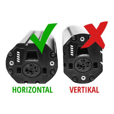 PowerTube 500 Horizontal Smart System Akku