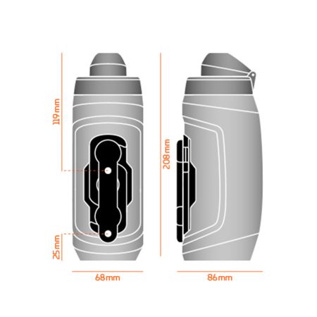 Twist 590 Trinkflasche + Bike Base
