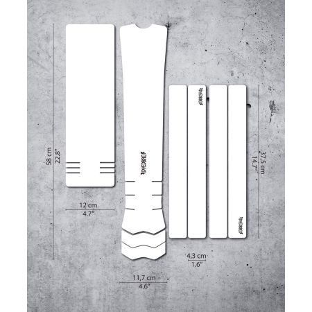 E-Bike Clear Schutzfolien Set