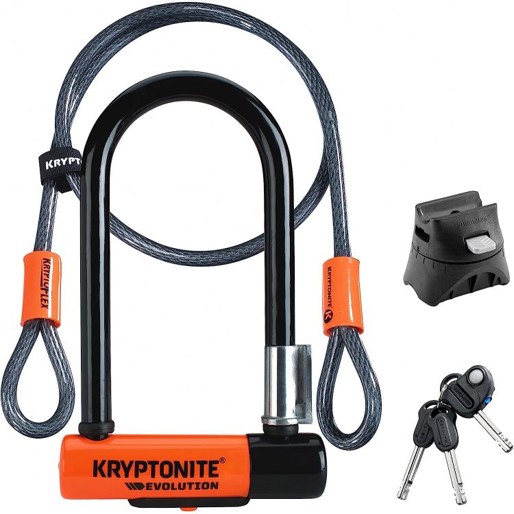 Evolution Mini-7 mit KryptoFlex Kabel Bügelschloss