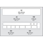 Skin Armor Rahmenschutzfolie Set M - transparent