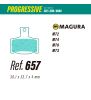 Progressive Ref. 657 Magura Bremsbeläge