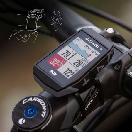 ROX 11.1 EVO GPS HR Fahrradcomputer Set 2022