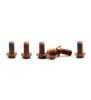 Titan Schrauben Set - M5x10 für 6-Loch Bremsscheiben