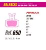 Balanced Ref. 650 Formula Bremsbeläge