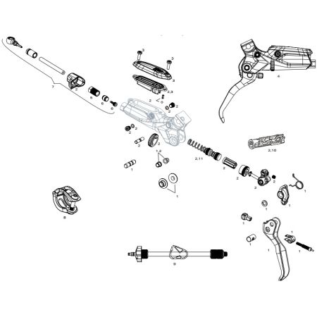 G2 RSC/Ultimate Reservoir Deckel Kit 11.5018.055.000