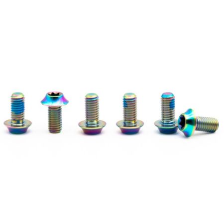 Titan Schrauben Set - M5x10 für 6-Loch Bremsscheiben