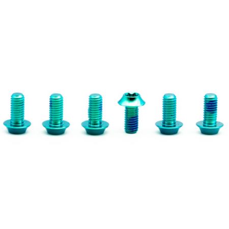 Titan Schrauben Set - M5x10 für 6-Loch Bremsscheiben